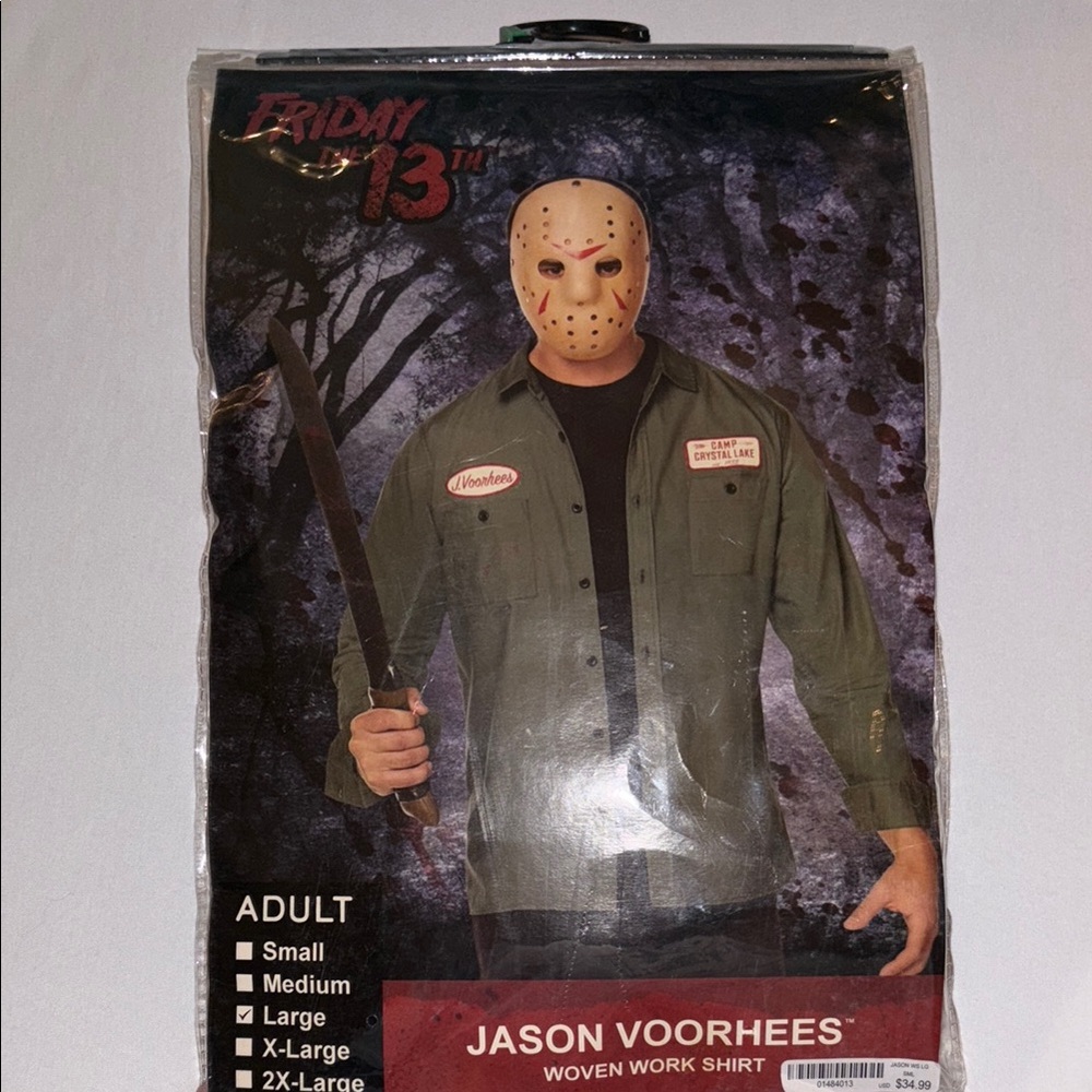 Jason Voorhees Kids Costume with Mask